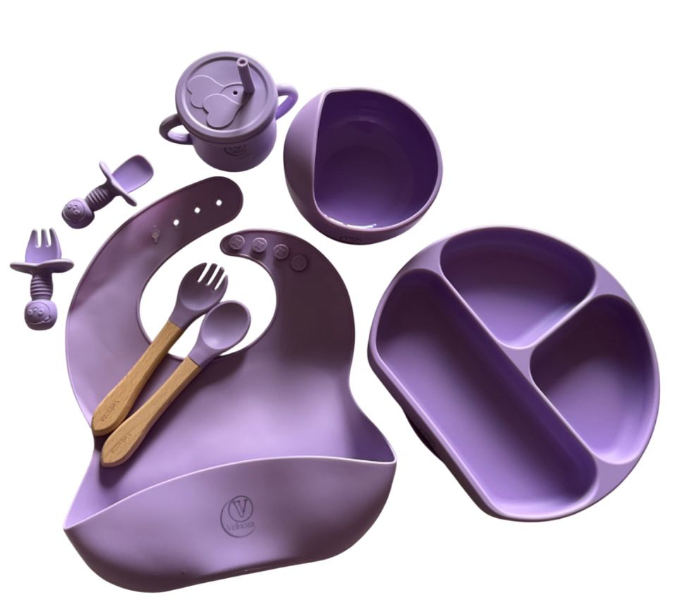 Velnoza 7-Piece Baby Feeding Set