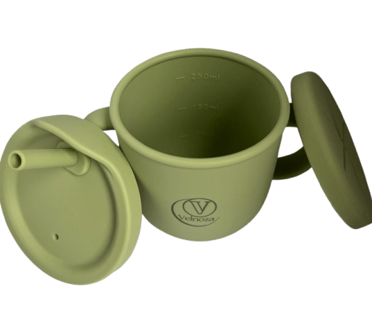 Velnoza 250ml Multifunctional Silicone Cup | 6 Months+ - Velnoza
