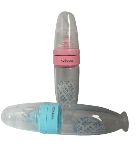 Velnoza 90ml Silicone Spoon Feeder (4+ Months) - Velnoza
